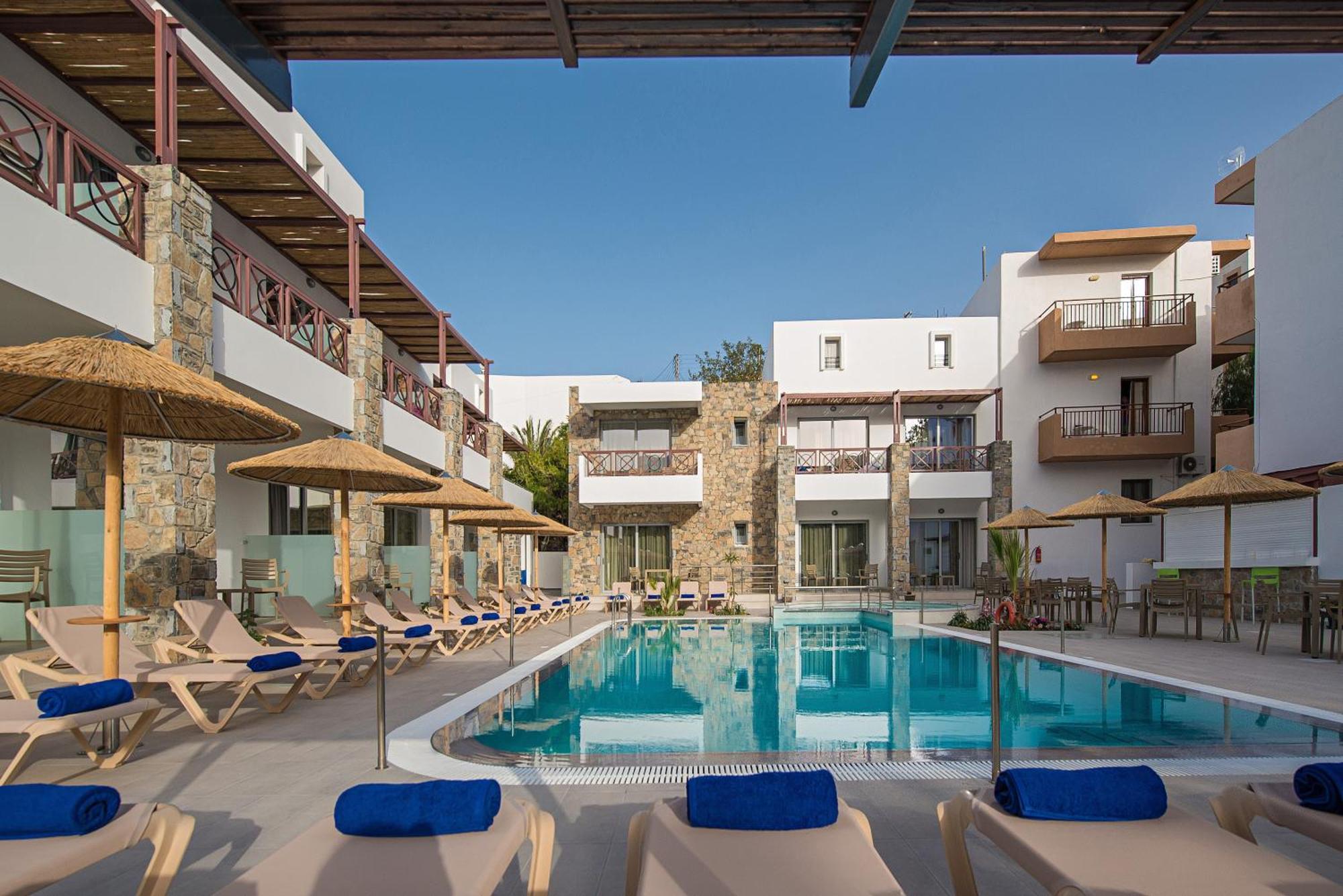 South Coast Hotel Makrýgialos エクステリア 写真