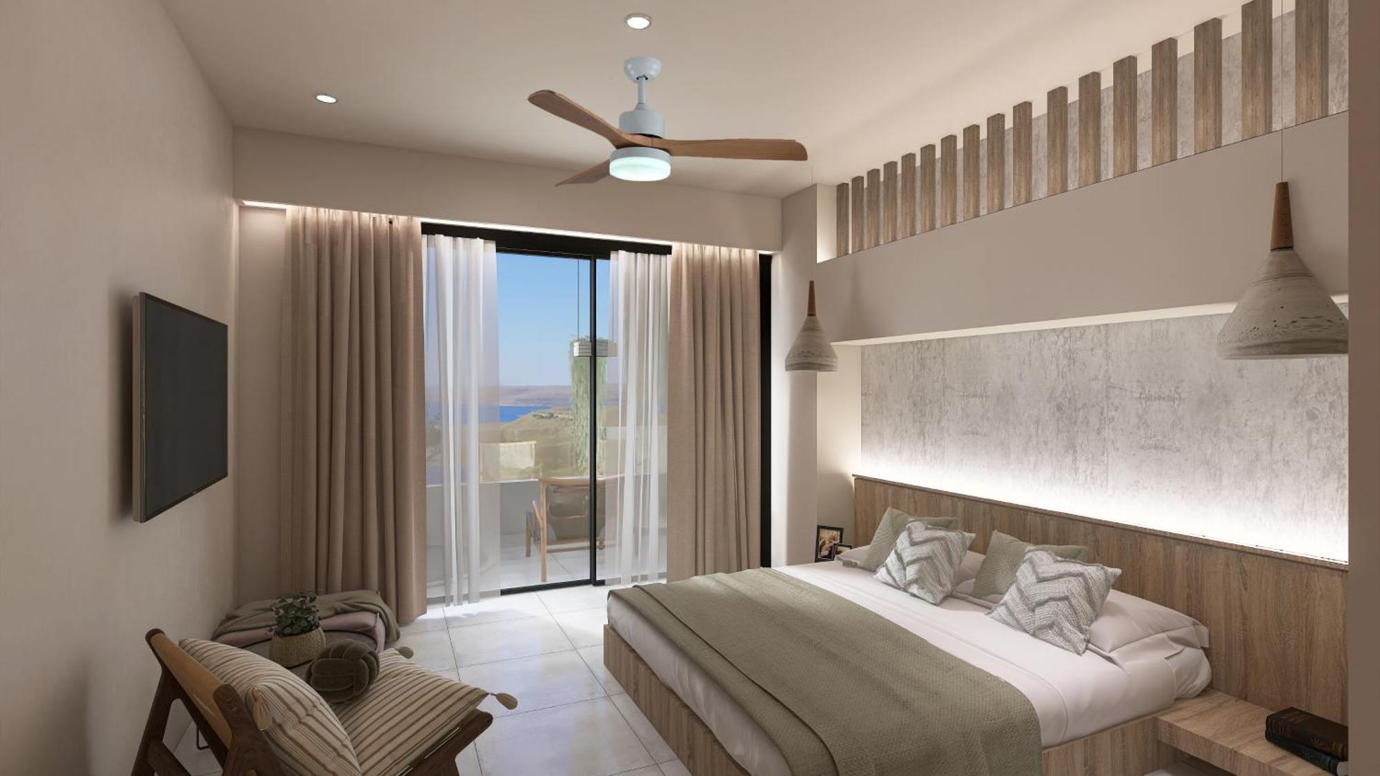 South Coast Hotel Makrýgialos エクステリア 写真