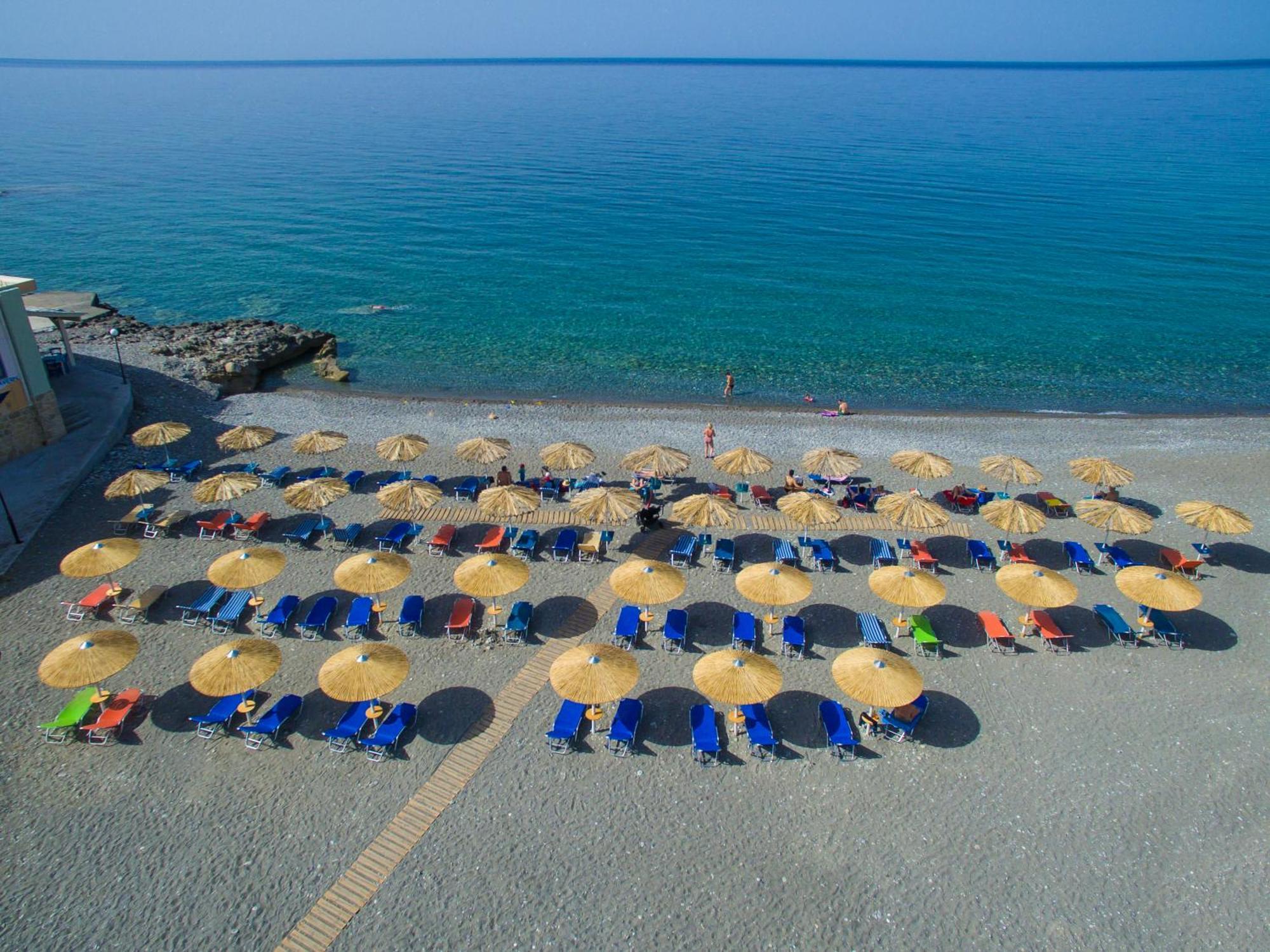 South Coast Hotel Makrýgialos エクステリア 写真