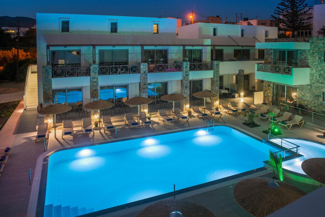 South Coast Hotel Makrýgialos エクステリア 写真