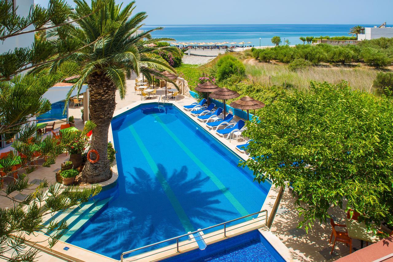 South Coast Hotel Makrýgialos エクステリア 写真